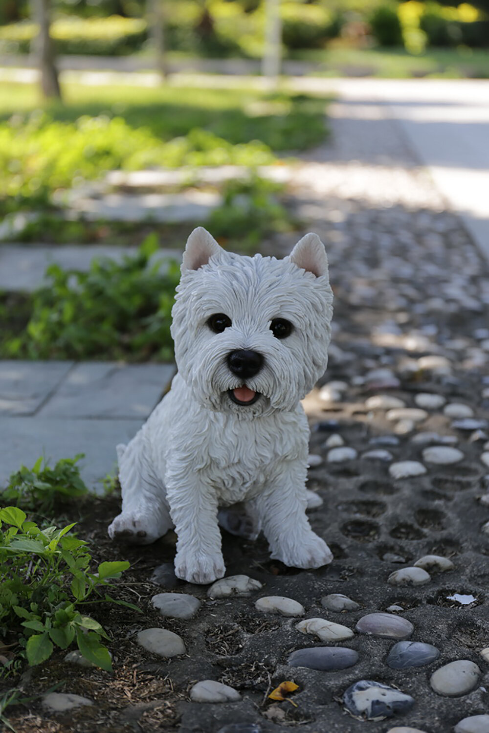 West Highland sale Terrier Planter Box